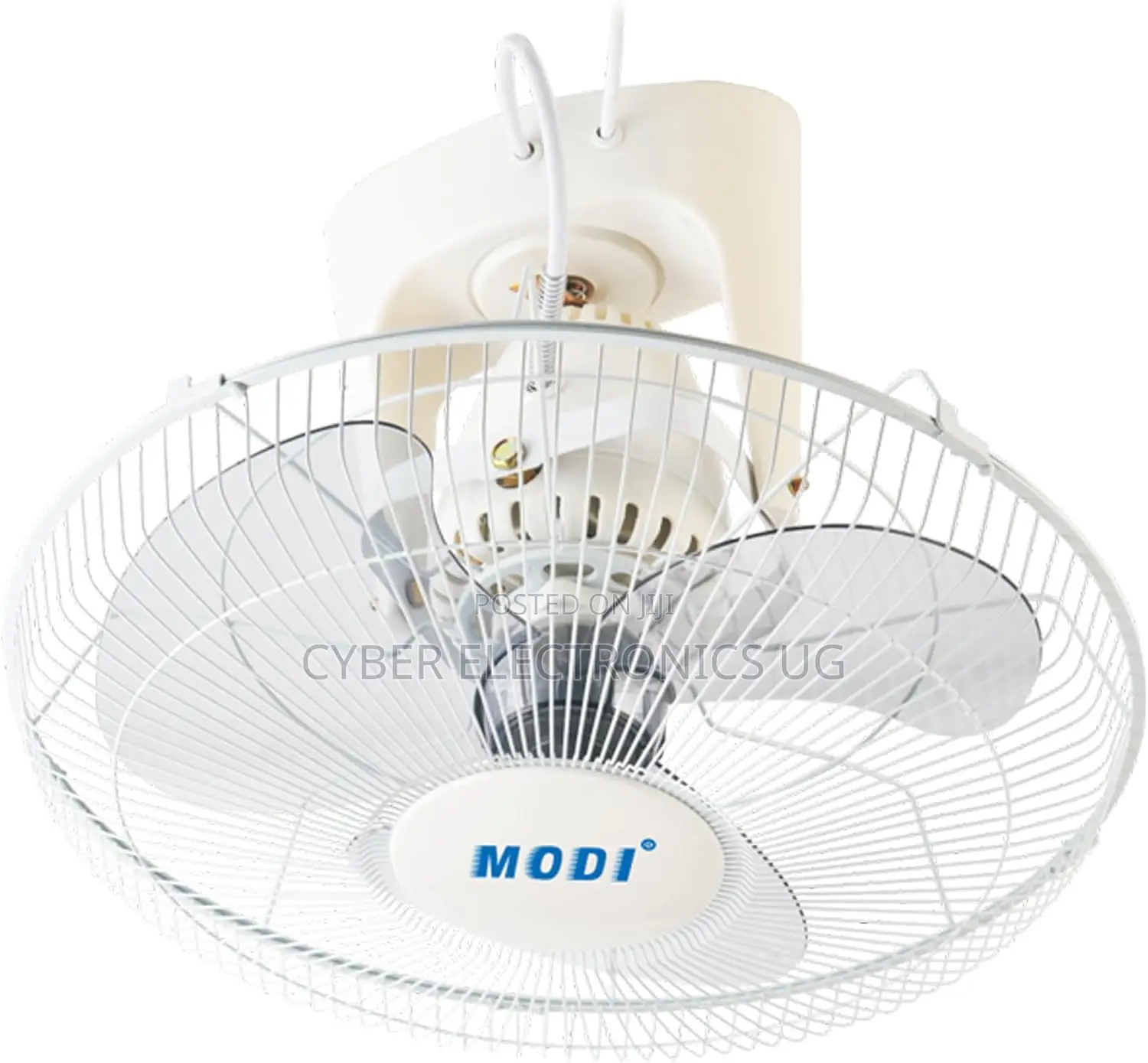 Ceiling Mounted Fan With Oscillation 16 Inch 3 Speed Control