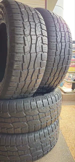 265 60 R18 As Good As Brand New Tires 👌 In The Type Of Linglong.