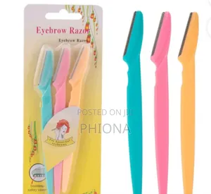 Three Piece Tinkle Eyebrow Razors