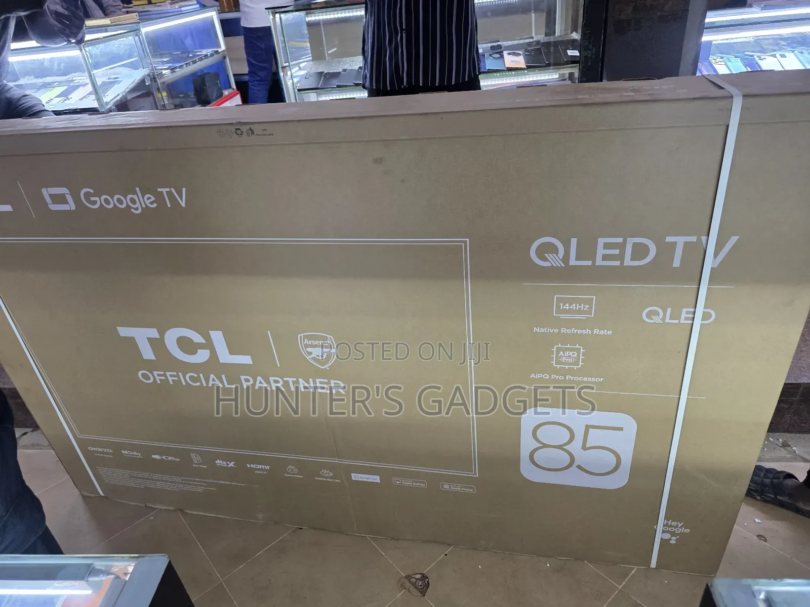 TCL 85 Inches Smart Qled Tv With Quantum Dot Colors Brand New Latest