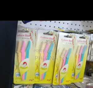Three Piece Tinkle Eyebrow Razors
