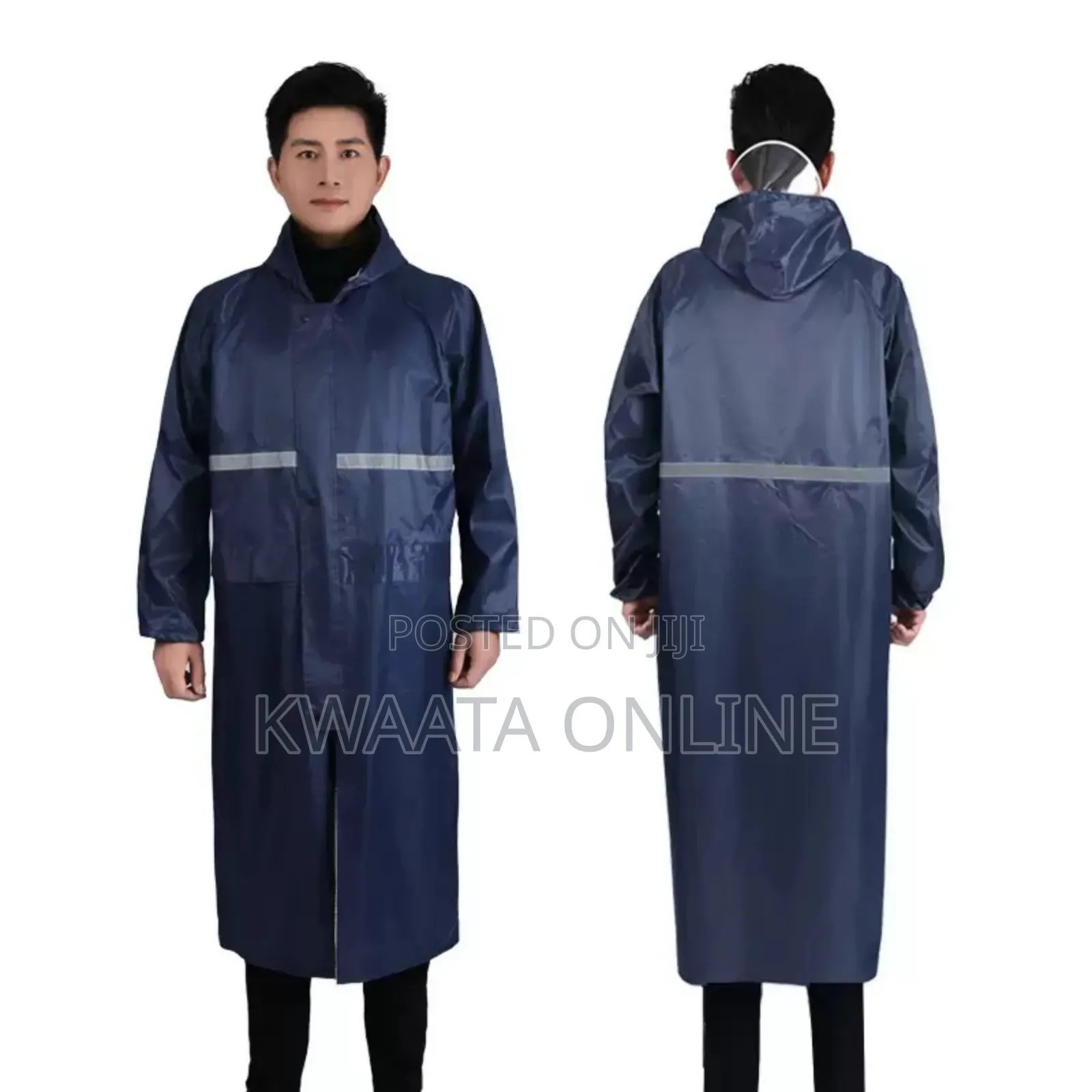 Hooded Raincoat Quick Drying For Women Men Fishing Cycling Black 2xl