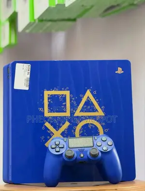 This Playstation 4 Slim Is at a Discount. Ps4 Slim, 13 Games, 2 Pads.