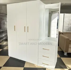 Wardrobe Combination, White/White,Wardrobe /Furniture Free Delivery /
