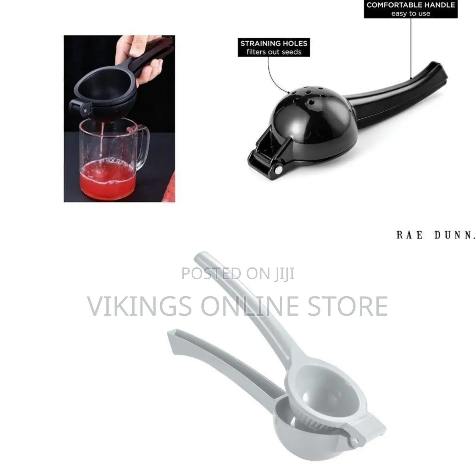Ergonomic Manual Citrus Juicer / Squeezer - Multicolor