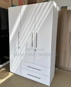 /Habitat Atlas 5 Door Wardrobe - Black and /Brown Wardrobe Wardrobes/