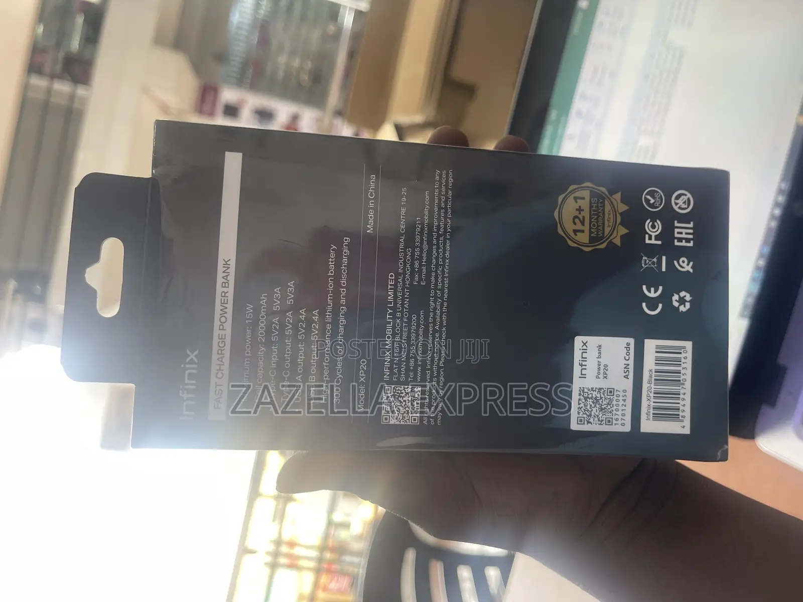 Infinix 20,000mah Powerbank