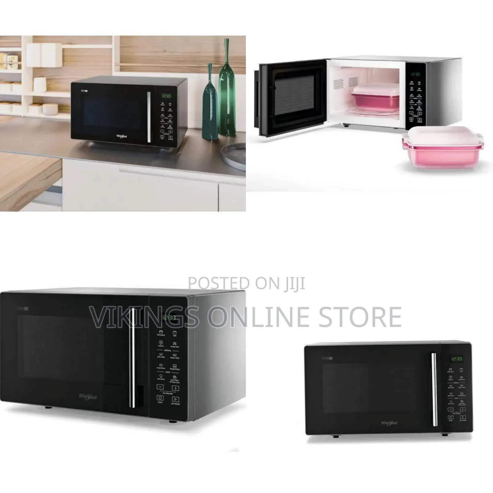 Whirlpool Modern Digital Microwave Oven - Multicolor