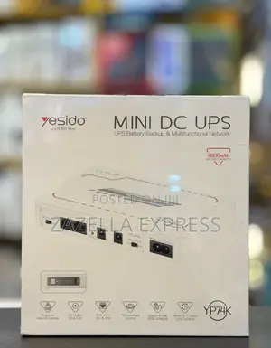 Yesido Mini Dc Ups Battery Backup and Multifunction Network 8800mah
