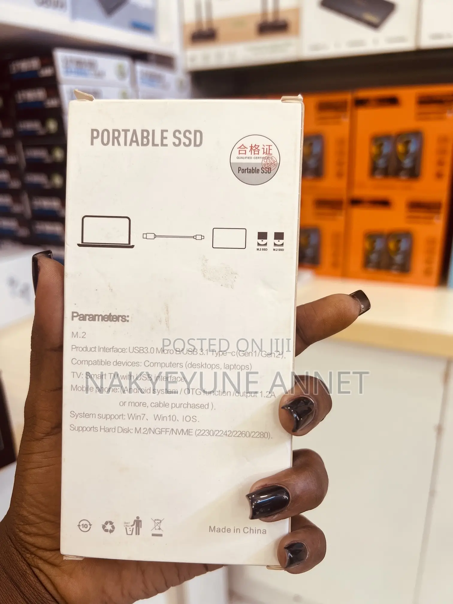 Portable Ssd Hard Drive Enclosure