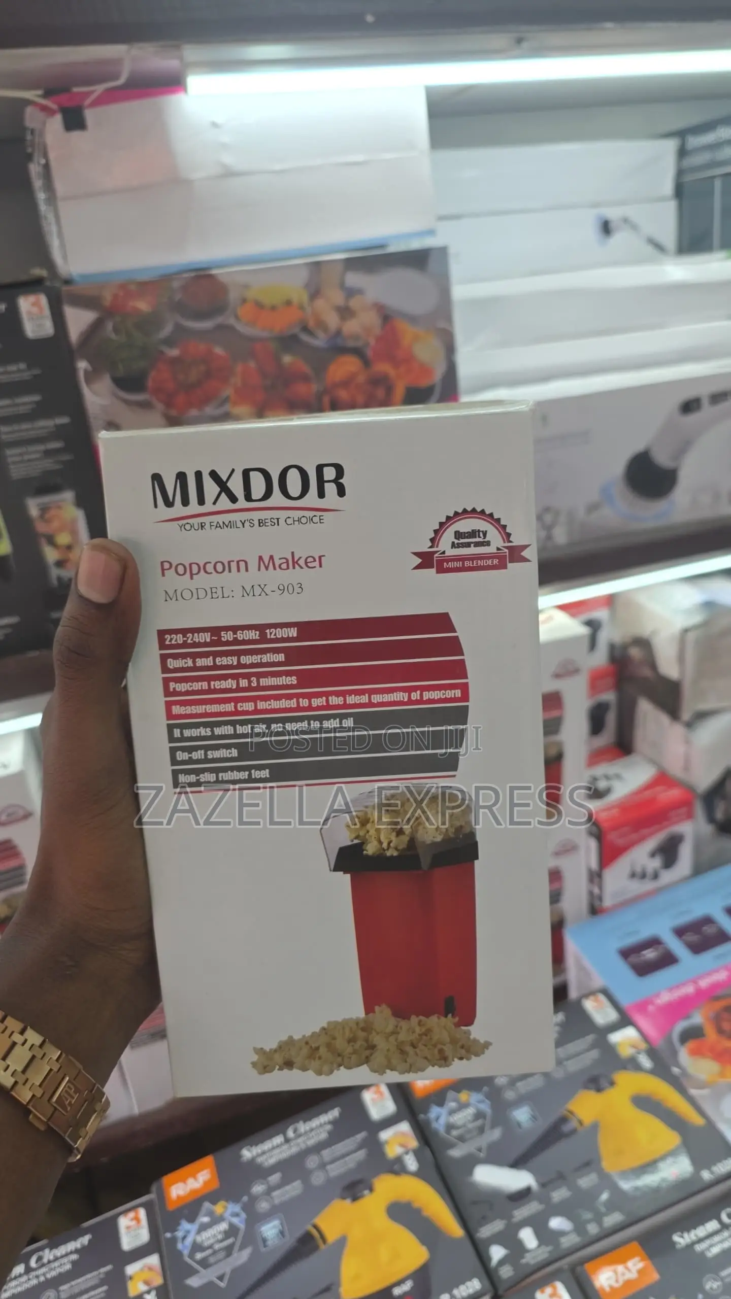 Portable Popcorn Machine