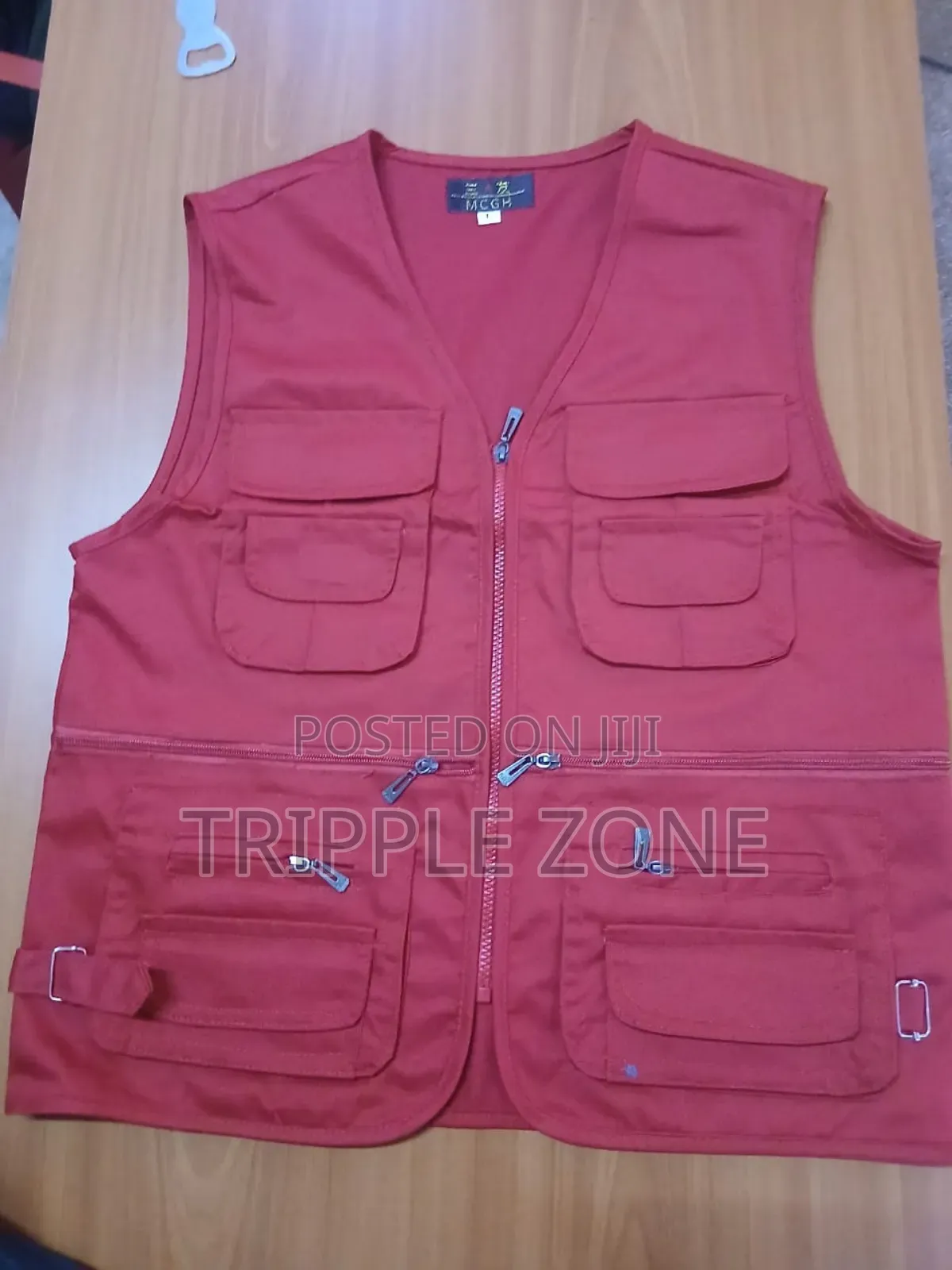Red Press Jacket
