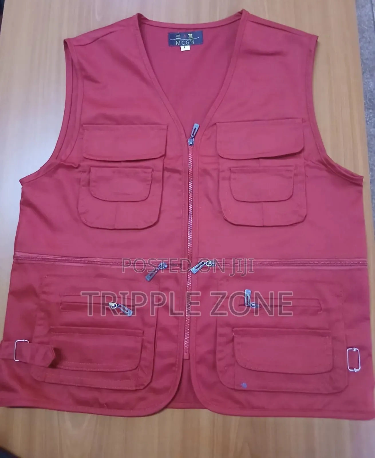 Red Press Jacket
