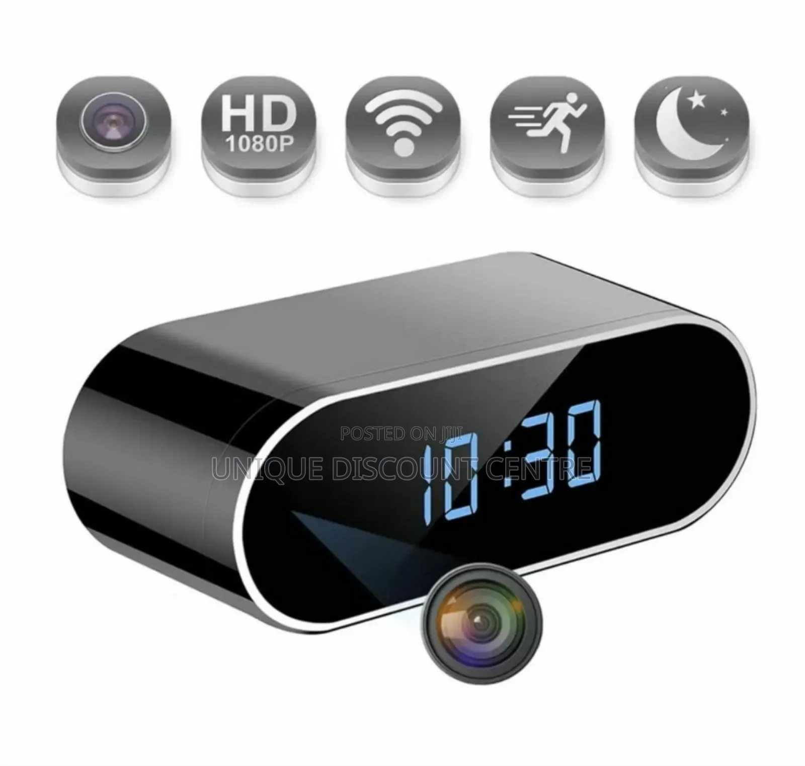 Digital Clock Spy Camera