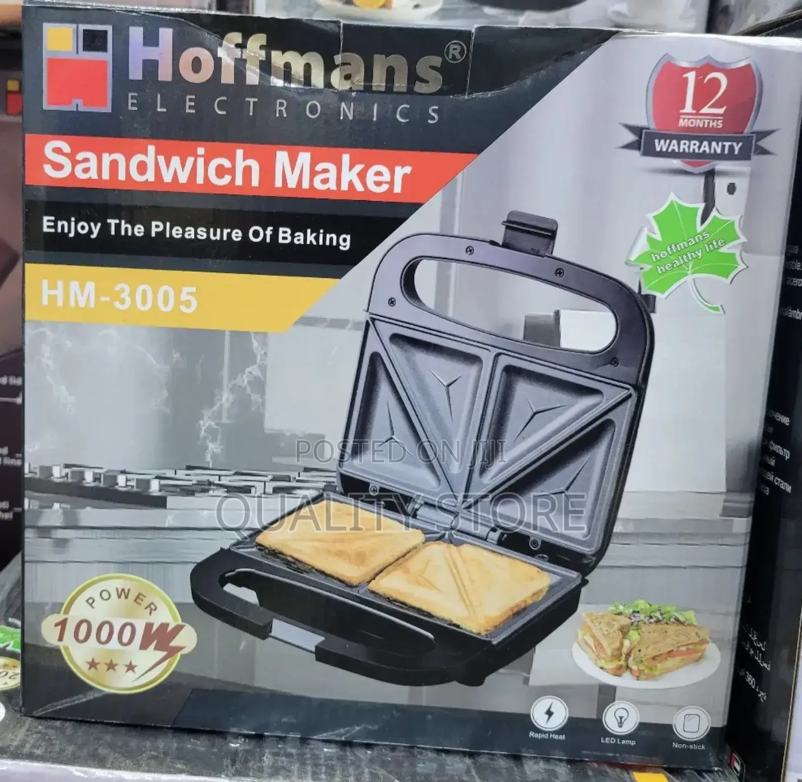 Hoffmans Electric Sandwich Maker