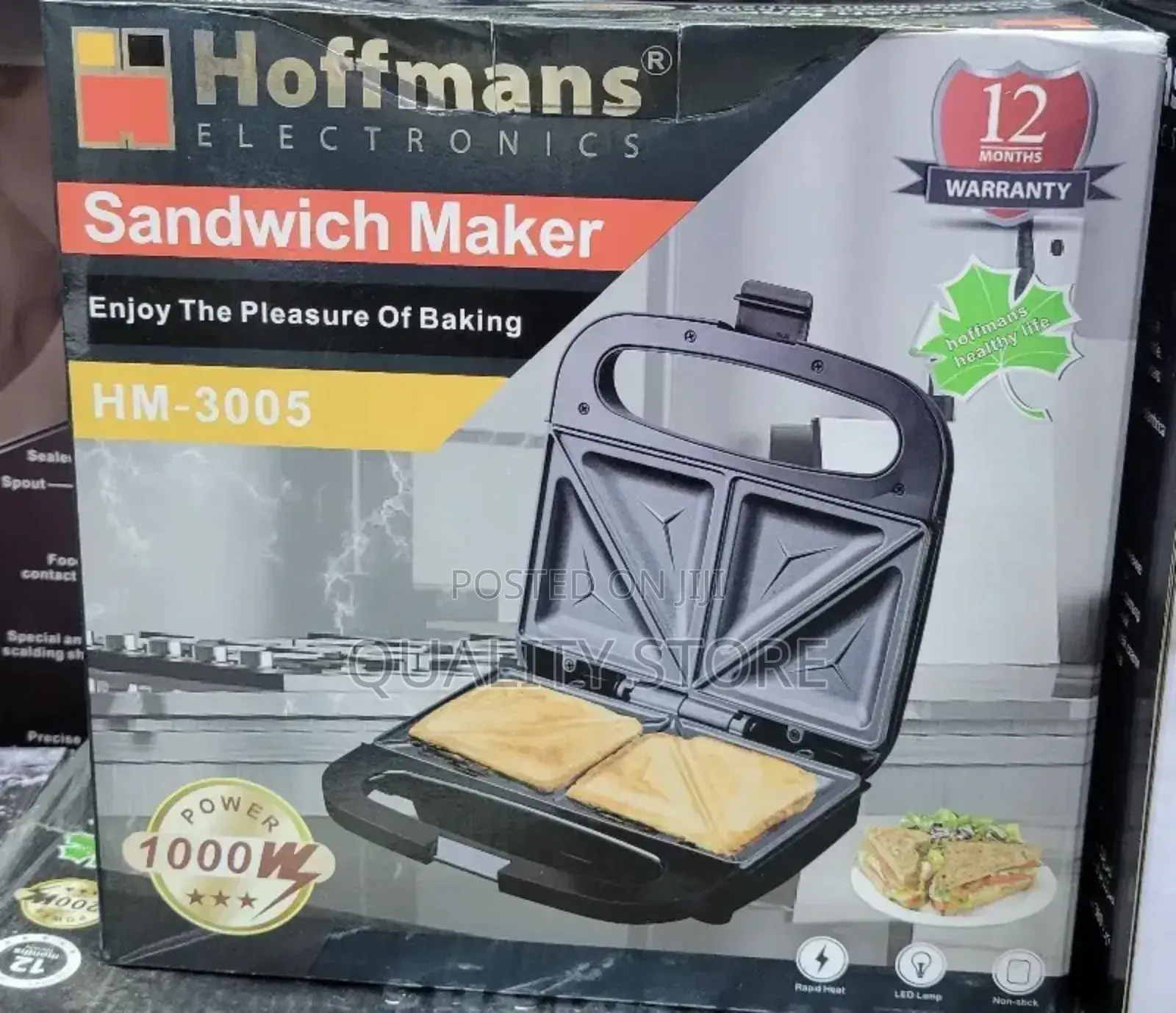Hoffmans Electric Sandwich Maker
