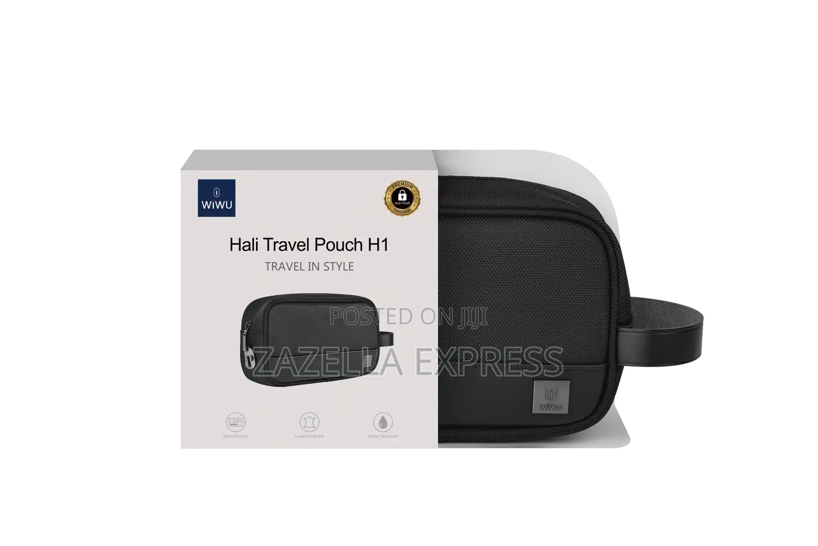 Wiwu Hali Travel Pouch H1 for Tech Electronic Accessories Organizerbag
