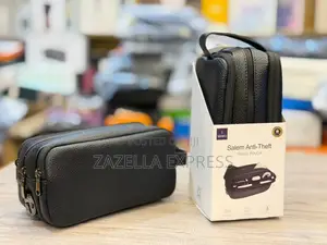 Wiwu Salem Anti Theft Clutch Bag With Three Zippers, Numeric Lock Bag