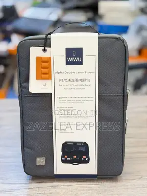 Wiwu Alpha Double Layer Laptop Bag for Upto 13.3inch Macbook