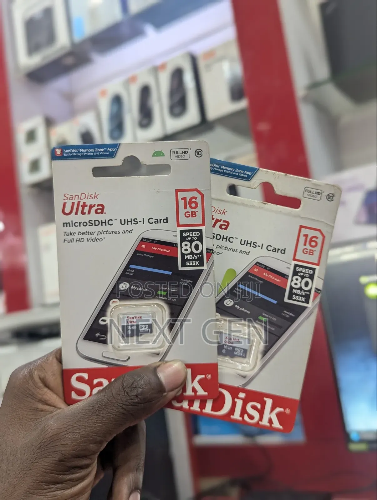 Sandisk Ultra Micro 16gb Memory Card
