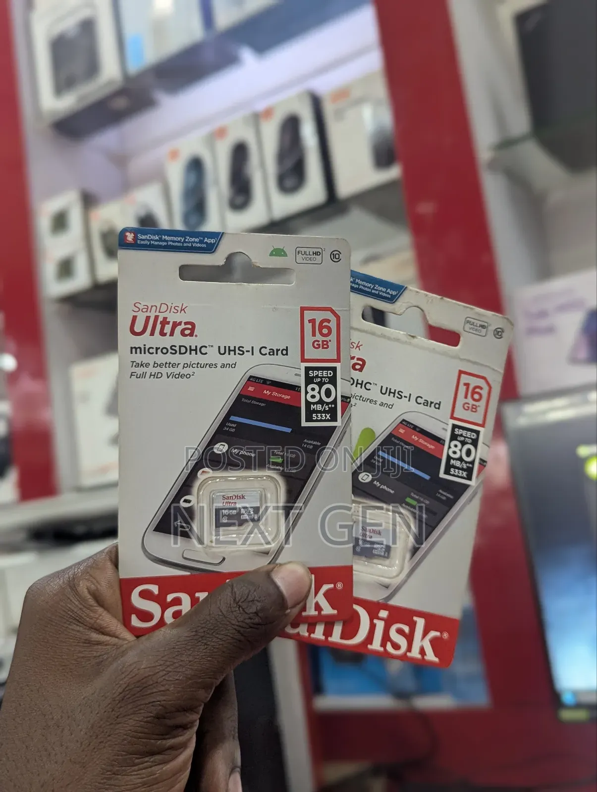Sandisk Ultra Micro 16gb Memory Card