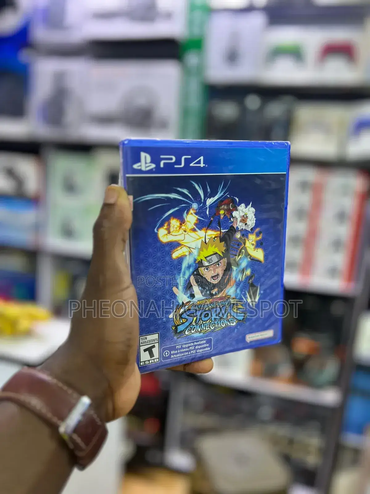 Naruto Buruto Ultimate Ninja Storm Connections Game Cd for Ps4