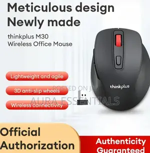Lenovo Thinkplus M30 Is a Wireless Office Mouse