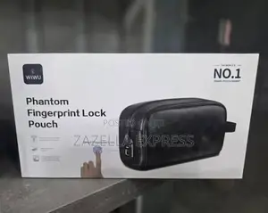 Wiwu Phantom Numeric Lock Pouch Bag, Anti Theft, Coded Lock Clutch