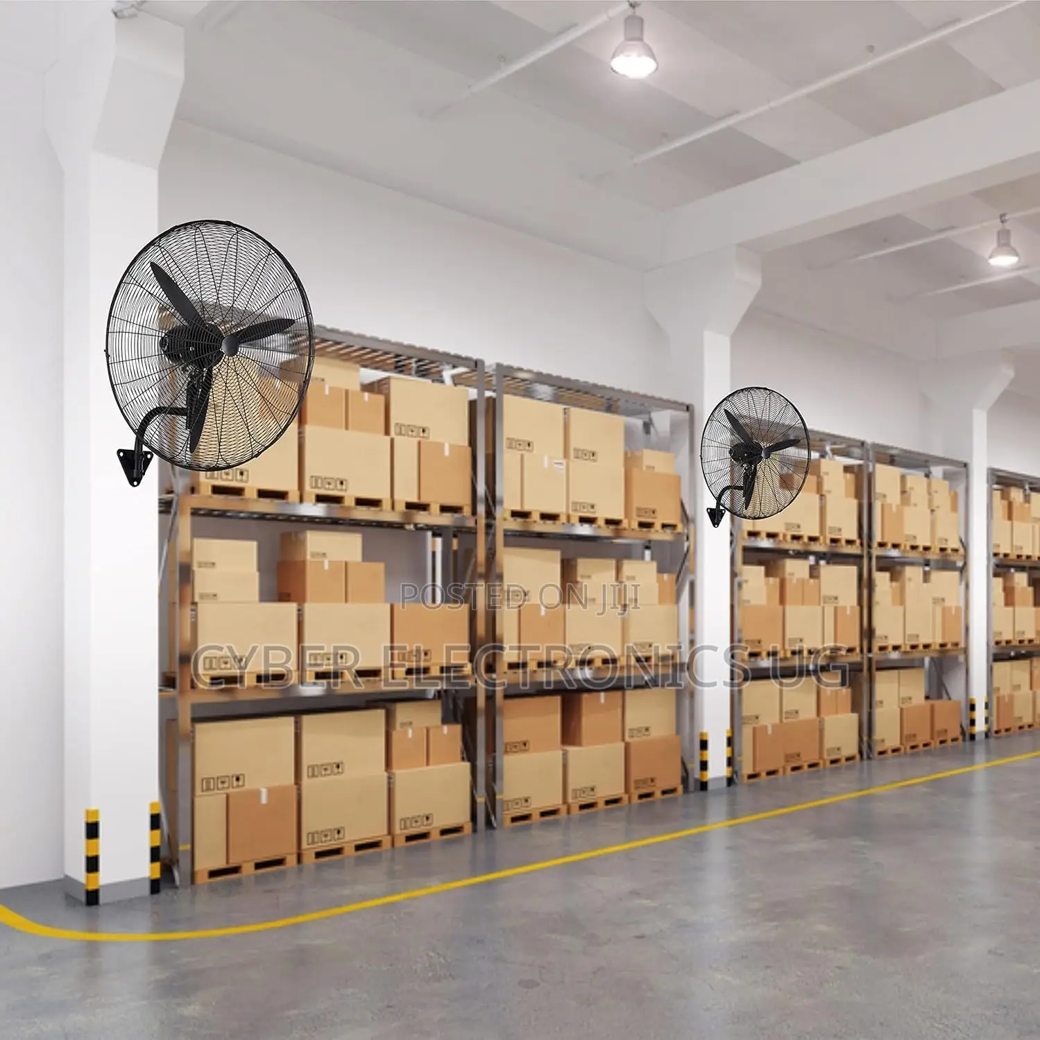24inch Heavy Duty Wall Mounted Fan High Power Industrial Fan