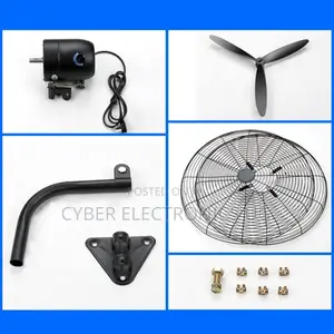 24inch Heavy Duty Wall Mounted Fan High Power Industrial Fan