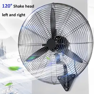 24inch Heavy Duty Wall Mounted Fan High Power Industrial Fan