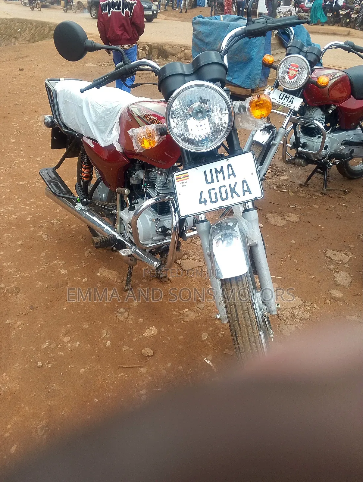 Bajaj Boxer 100 2025 Red