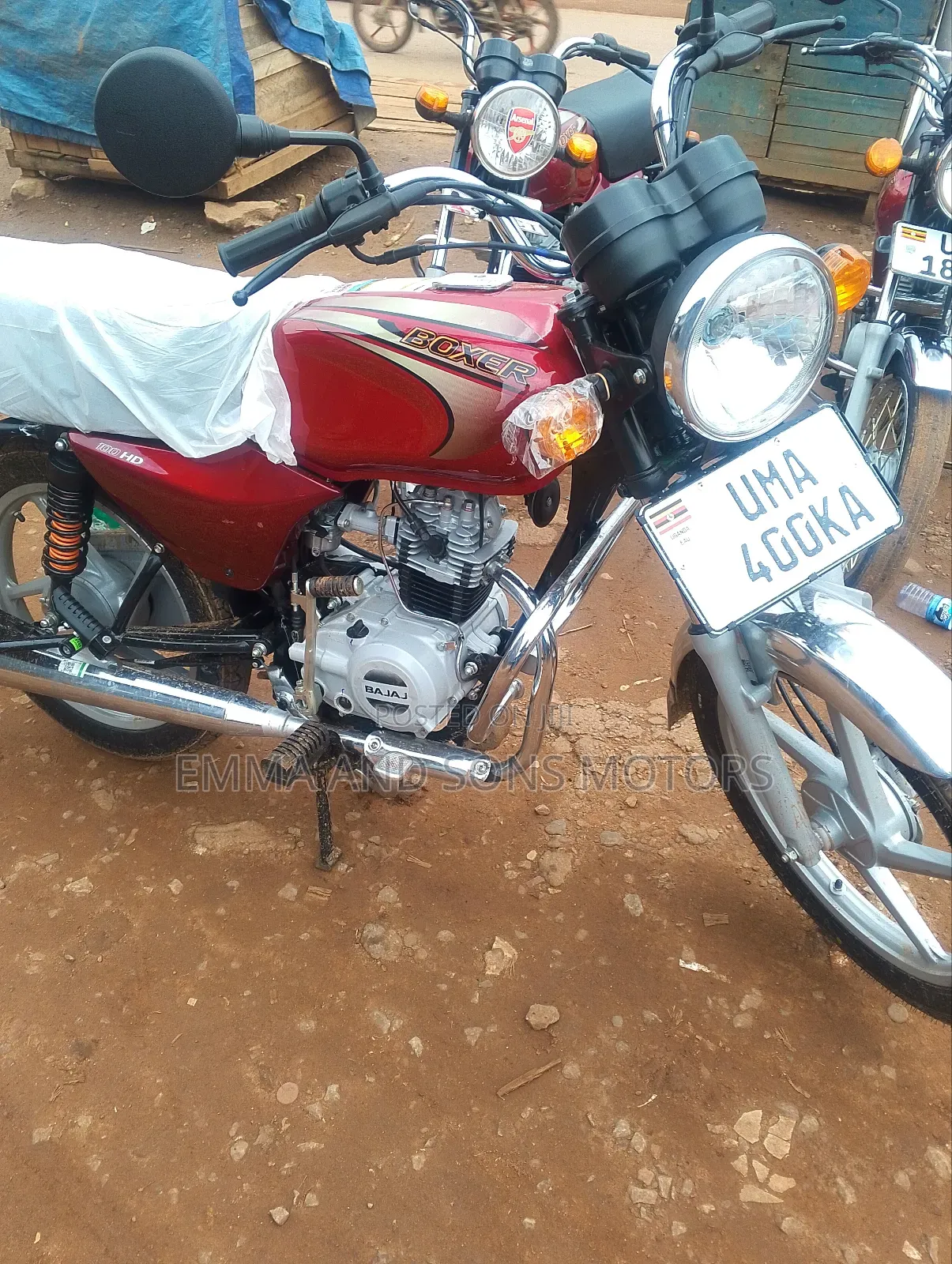 Bajaj Boxer 100 2025 Red