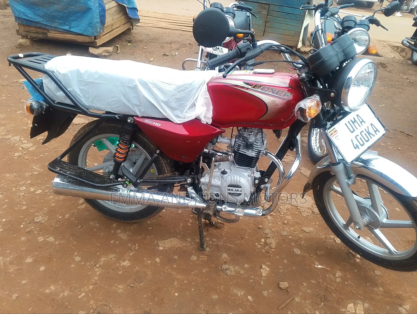 Bajaj Boxer 100 2025 Red