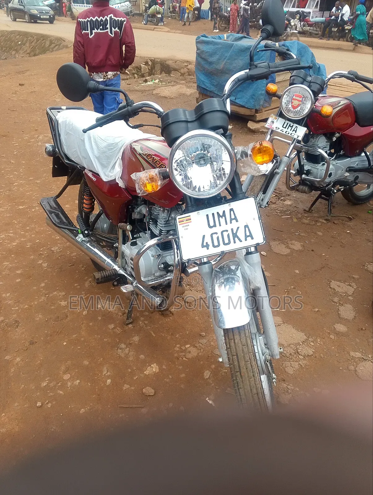 Bajaj Boxer 100 2025 Red