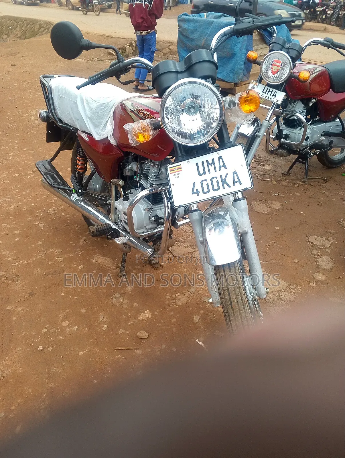Bajaj Boxer 100 2025 Red