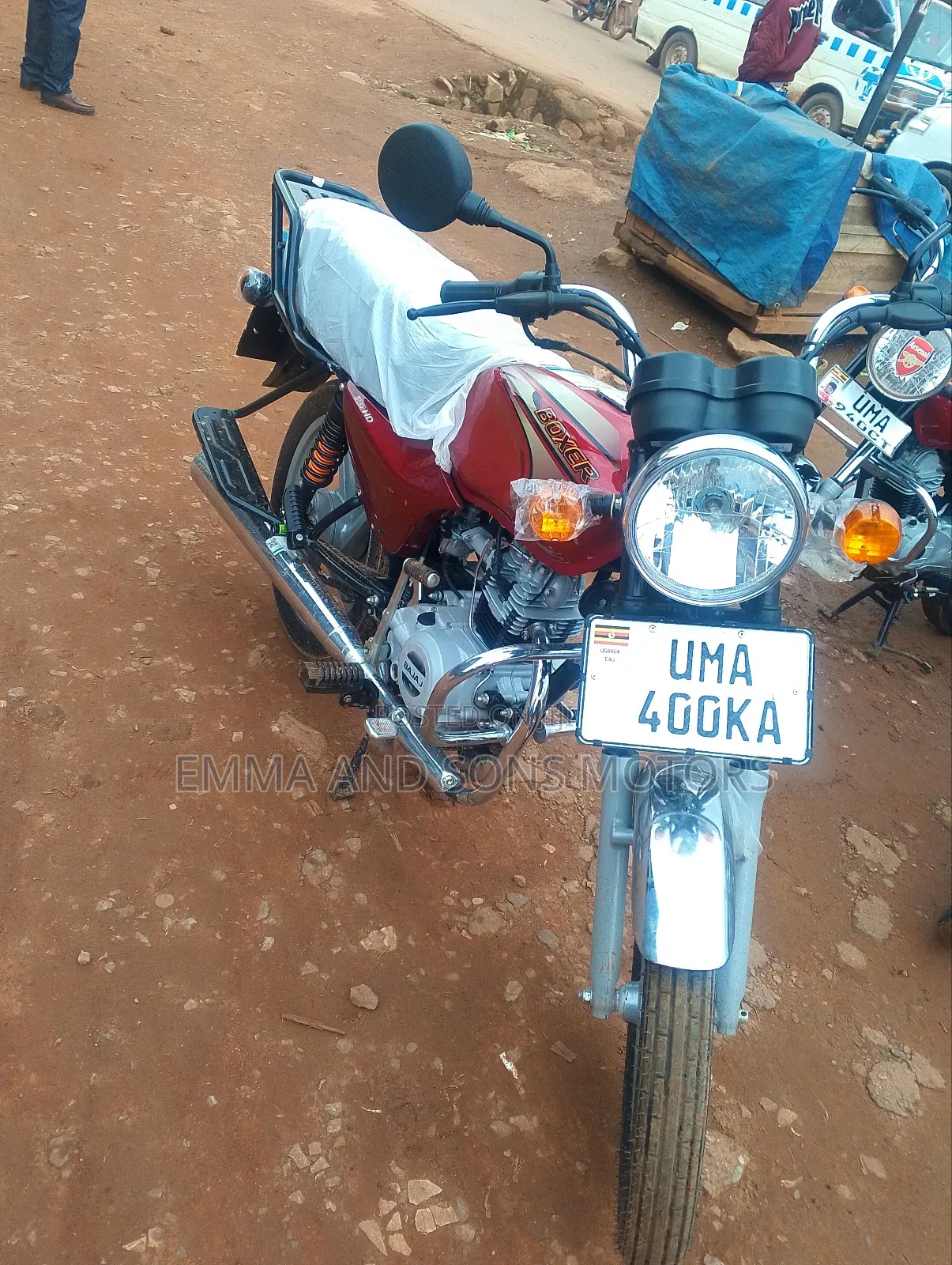 Bajaj Boxer 100 2025 Red