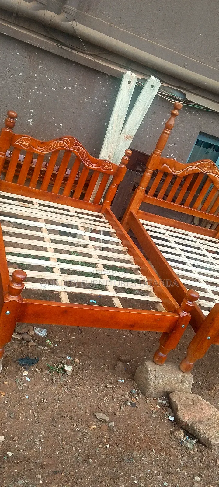 Durable Wooden 4 by 6 Bed