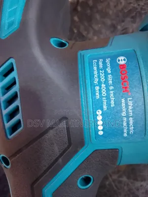 Rechargeable Battery Polisher Bosch