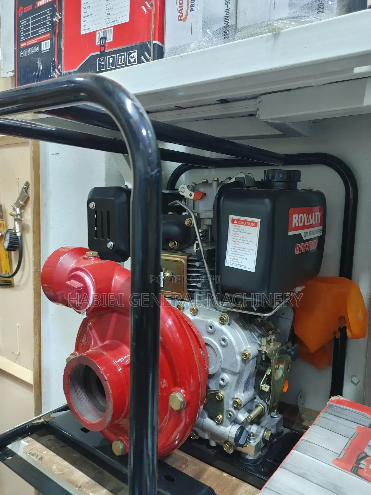 Royalty 3 Inch Diesel Water Pump (High Pressure)