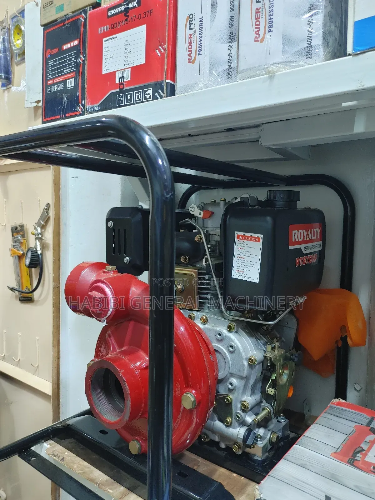 Royalty 3 Inch Diesel Water Pump (High Pressure)