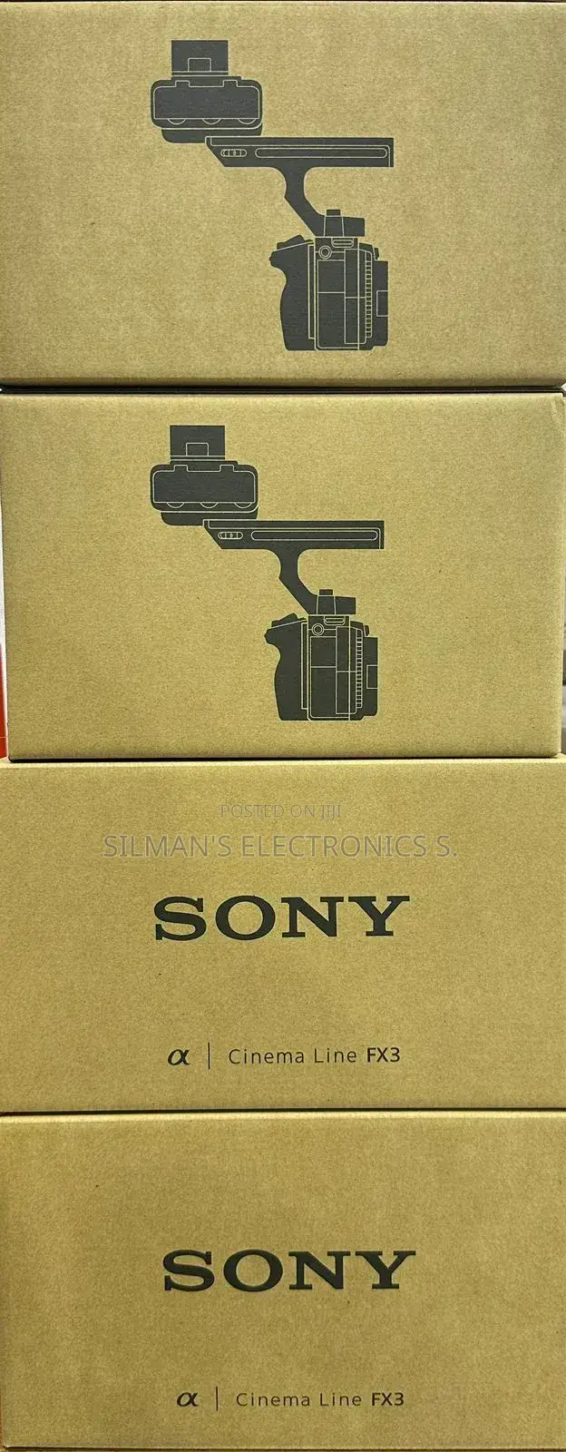Fresh Release Sony Fx3a High End Camera