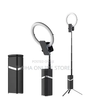10inch Portable Foldable Rechargeable Ring Light