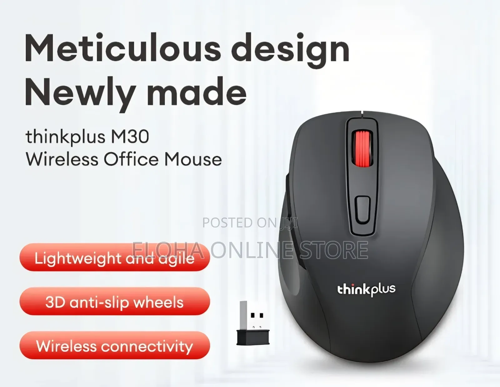 Lenovo Thinkplus M30 Wireless Office Mouse