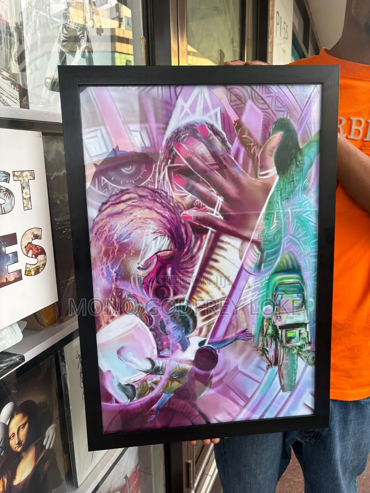 Custom Portrait Drawings Framed Photo Art – Mono’S Art Gallery
