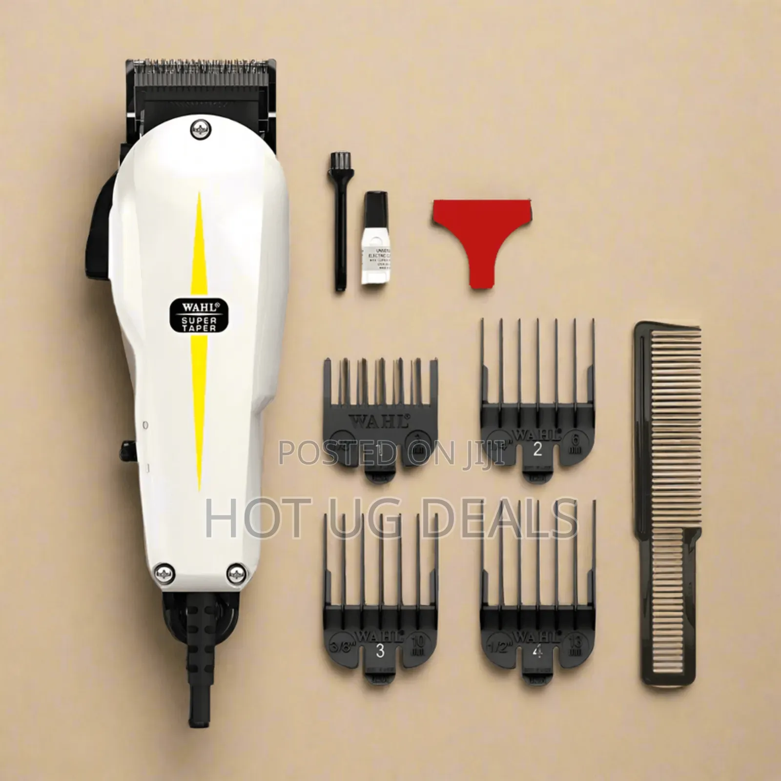 Wahl No.1 Original Profesional Taper Clipper Electric Shaver - White