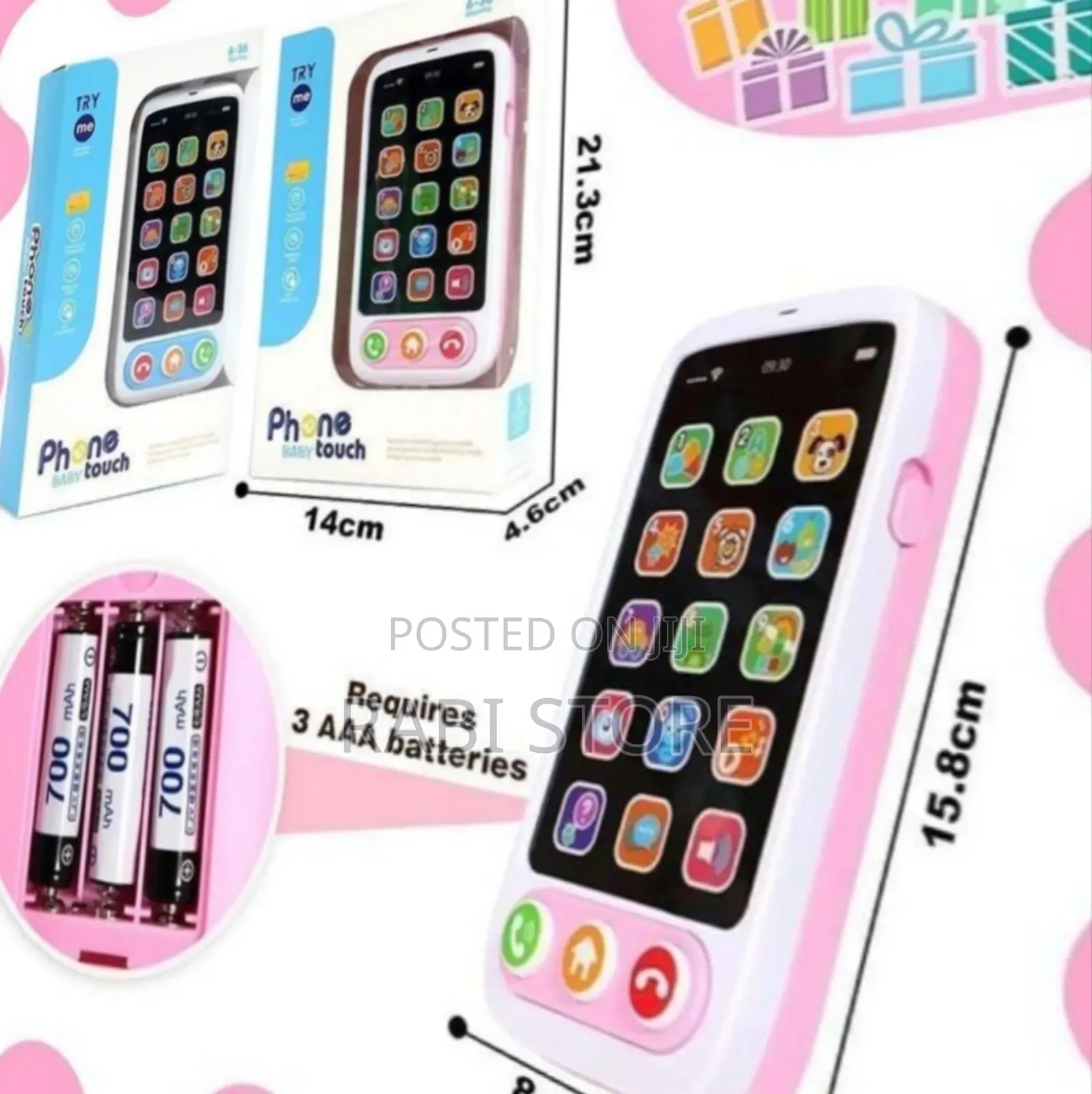 Touch Screen Kids Play Phone