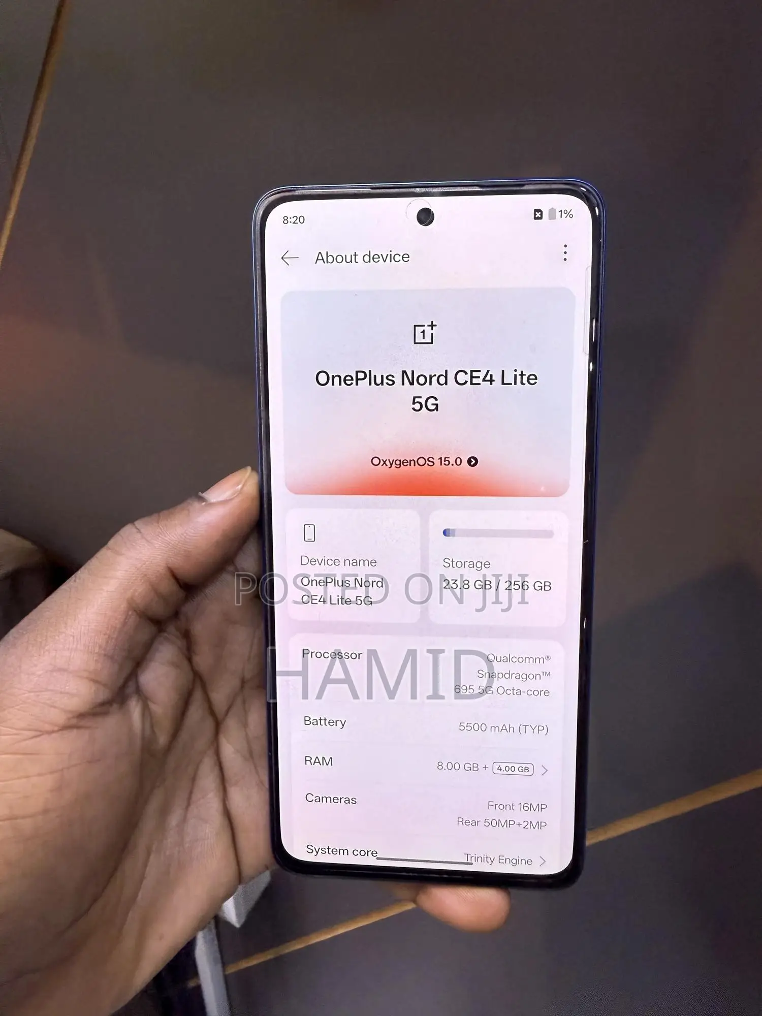 OnePlus Nord CE 5G 256 GB Blue