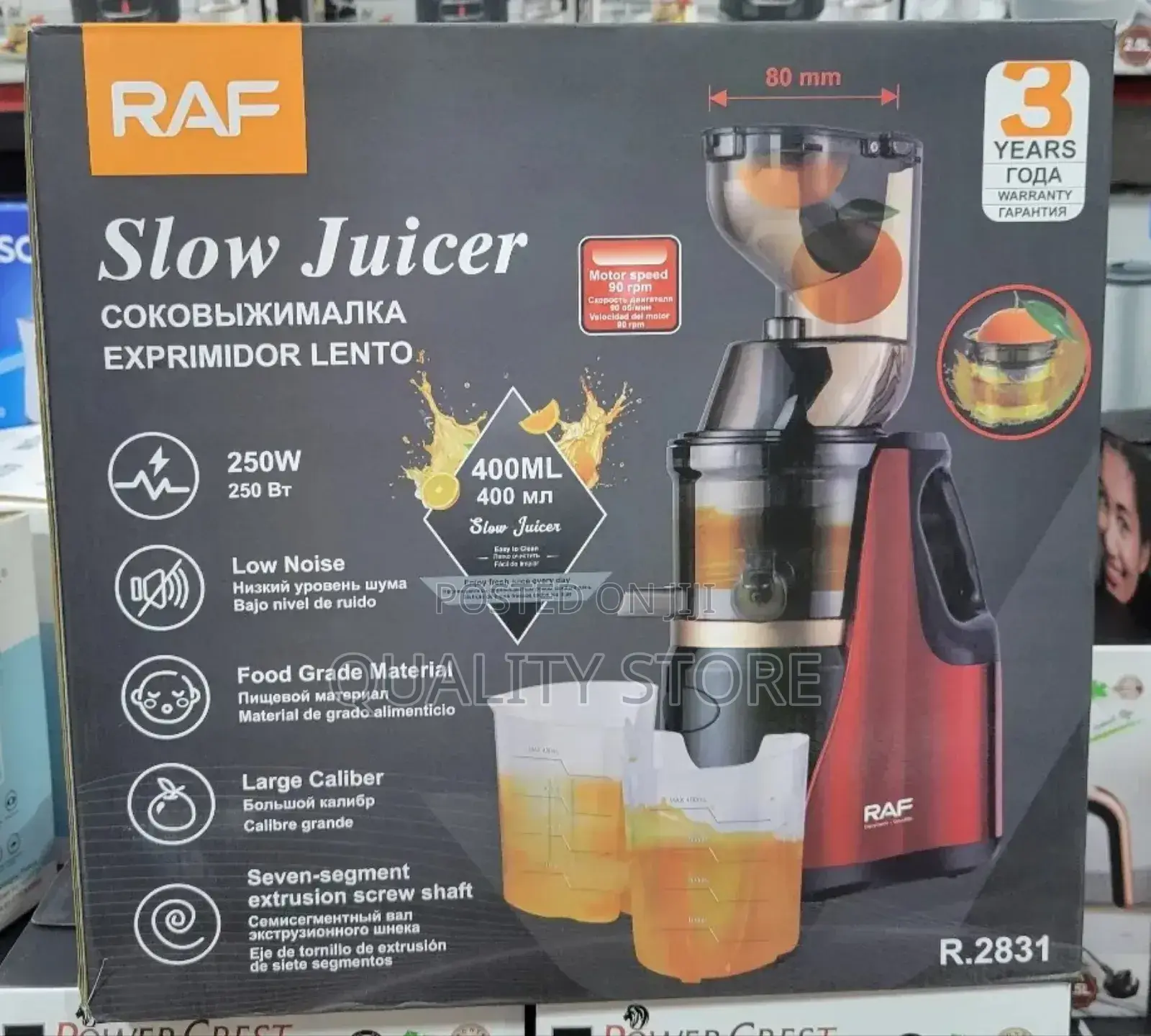 Raf Slow Juicer R.2838