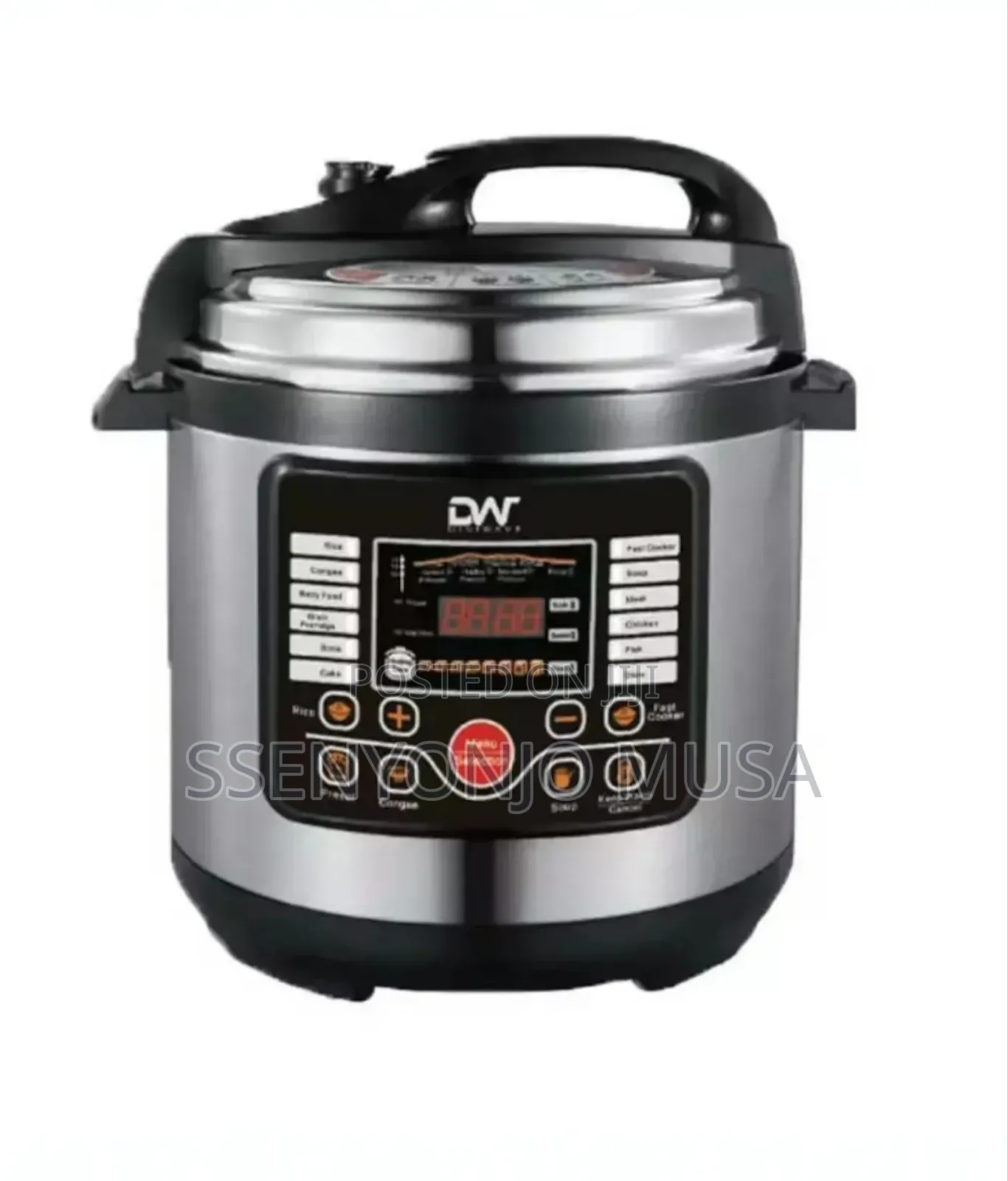 Dw Digiwave Electric Pressure Cooker - 7l-1200w, 12 Cooking-
